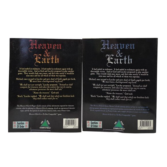 Guardians of the Order Heaven & Earth 2nd Ed Players/Game Masters Guide RPG 2001 - Picture 4 of 14